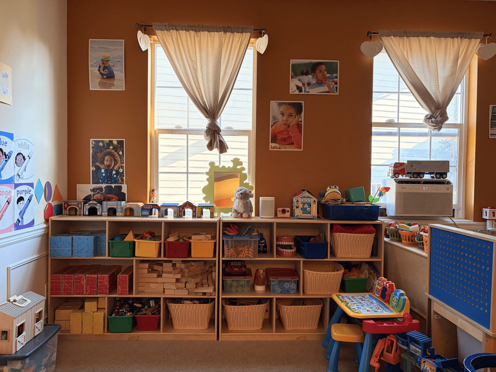 Block building & pretend play